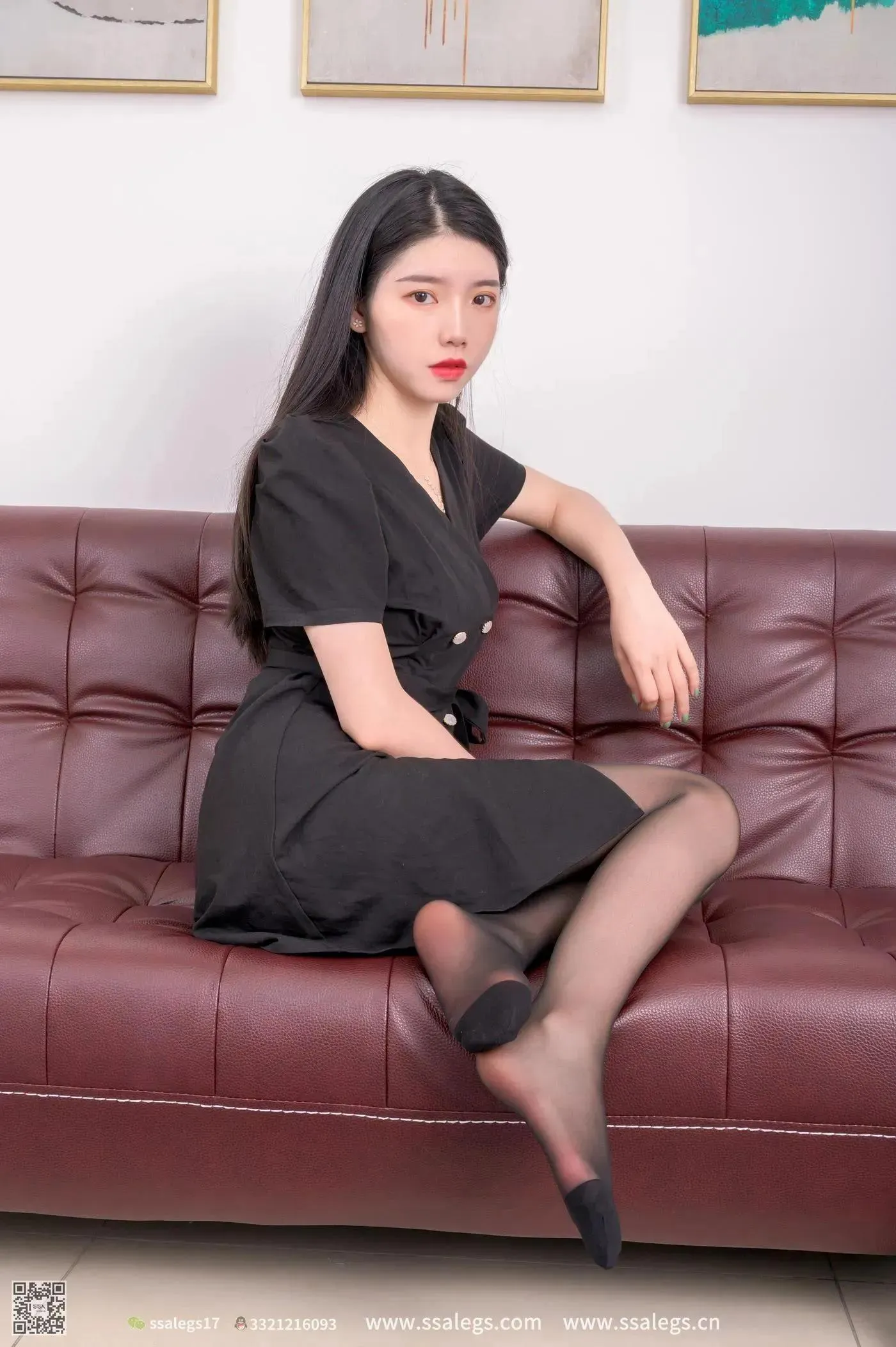 [SSA丝社]超清写真 NO.469 秋秋 气质黑丝[23] [40P]插图5
